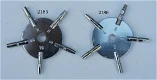 Stersleutel / opwindsleutel voor zakhorloges nr. 2 t/m. nr. 10 - 0 - Thumbnail