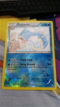 Gyarados 24/124 Rare (reverse foil) BW Dragons Exalted (kleur misprint) 2 - 1