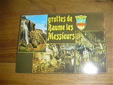 Kaart Grottes de Baume les Messieurs