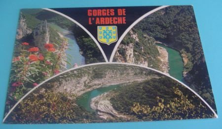 Kaart Les Gorges de L'aderche(nr.3) - 1