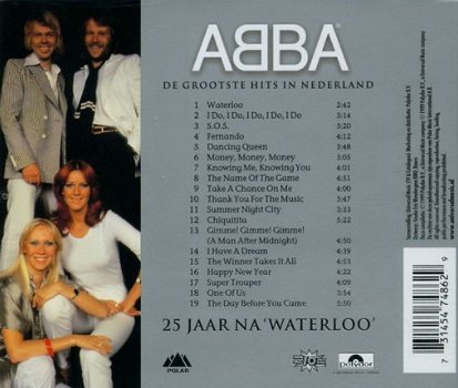 CD - ABBA - 25 Jaar na Waterloo 1 - 2