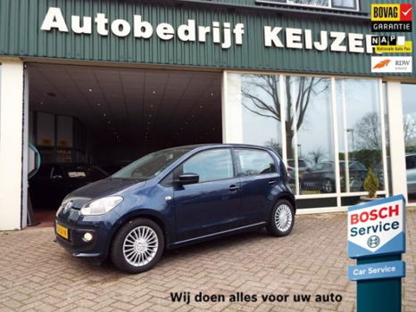 Volkswagen Up! - 1.0 high up BlueMotion NAVI-AIRCO-LICHTMETAAL-BOVAG - 1
