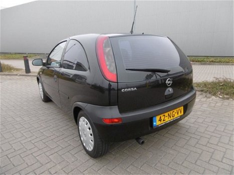 Opel Corsa - 1.2-16V Njoy Zwart Bouwjaar 2003 - 1