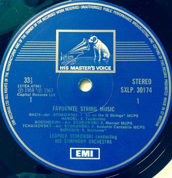 LP - Leopold Stokowski - Favourite String Music - 2