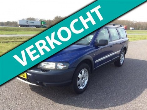 Volvo V70 Cross Country - 2.4 T Ocean Race ZWART LEER NAP NWE APK HANDBAK - 1