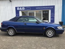 Saab 9-3 Cabrio - 2.0t SE Mooie Blauwe , wordt geleverd met nieuwe apk