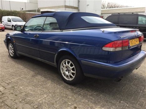 Saab 9-3 Cabrio - 2.0t SE Mooie Blauwe , wordt geleverd met nieuwe apk - 1