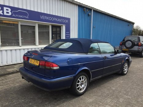 Saab 9-3 Cabrio - 2.0t SE Mooie Blauwe , wordt geleverd met nieuwe apk - 1