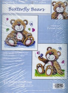 JEANNETTE CREWS BORDUURPAKKET ,BUTTERFLY BEARS