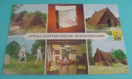 Kaart openluchtmuseum Schoonoord - 1
