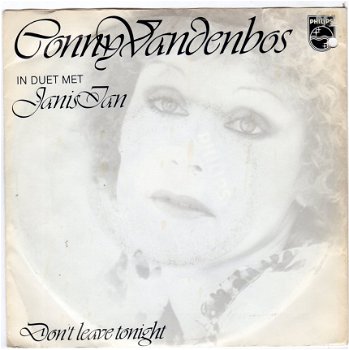 Conny Vandenbos & Janis Ian : Don't leave tonight (1980) - 1