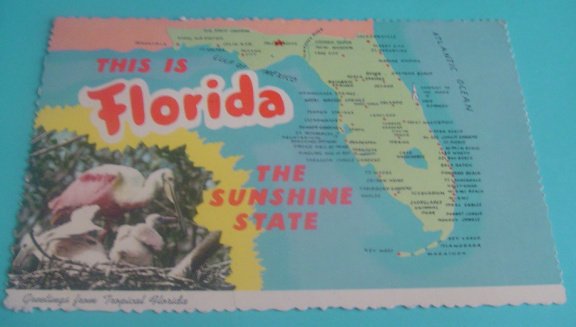 Kaart Florida - 1
