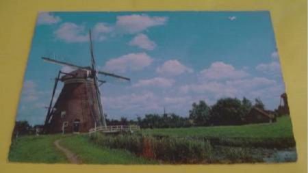 Kaart Hollandse molen Kinderdijk(nr.2) - 1