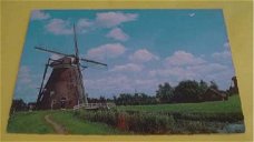 Kaart Hollandse molen Kinderdijk(nr.2)
