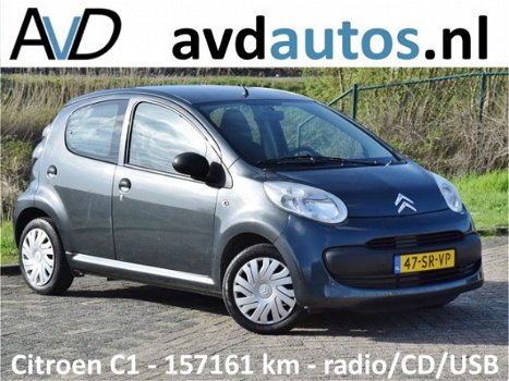 Citroën C1 - 1.0-12V NIEUWE APK 23-05-2020 / stuurbekrachtiging / radio/CD/USB - 1