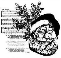 NIEUWE GROTE Clear stempel Christmas Carol van Andy Skinner - 1