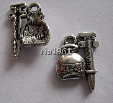 bedeltje/charm overig : medicatie- 18 x 12 mm - 1