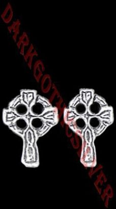 Oorstekertjes Keltisch kruis FS24