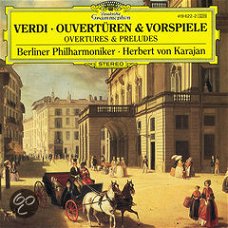 Herbert Von Karajan - Verdi: Overtures & Preludes / Karajan, Berlin Philharmonic  (CD)
