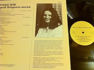 LP - Ineke Kok speelt Hongaarse muziek, Farkas, Bartók, Weiner - 1