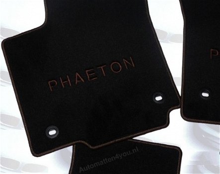 Automatten Pheaton met prachtig logo in alle kleuren - 1
