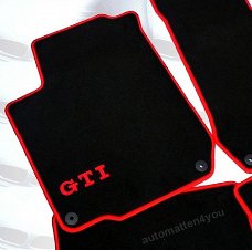 Automatten Voor u Golf GTI met prachtig logo