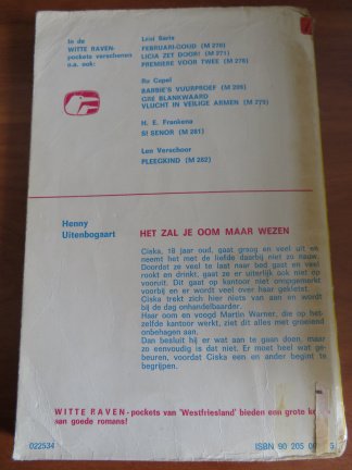 Het zal je oom maar wezen - Henny Uitenbogaart-Willekes - Afbeelding 2