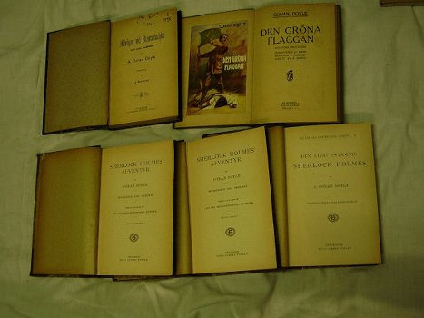 Collectie Conan Doyle in de Zweedse taal (doos 8) - 2
