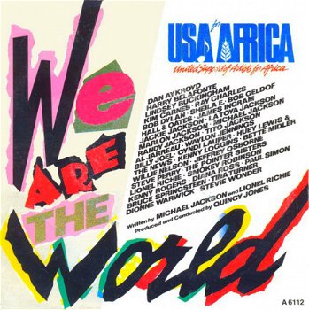 USA For Africa ‎– We Are The World (Single / 7 inch) - 1