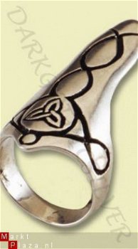 Keltische ring uit massief 925/000 sterling zilver KR5 - 1
