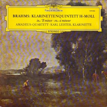 LP - Brahms - Klarinettenquintet - Karl Leister - 1