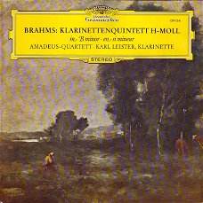 LP - Brahms - Klarinettenquintet - Karl Leister