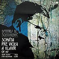 LP - Shostakovich - Sonata Op.147