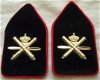 Kraagspiegels / Emblemen DT, Korps Luchtdoelartillerie, Officier, Koninklijke Landmacht.(Nr.2) - 0 - Thumbnail
