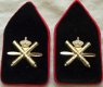 Kraagspiegels / Emblemen DT, Korps Luchtdoelartillerie, Officier, Koninklijke Landmacht.(Nr.2) - 1 - Thumbnail