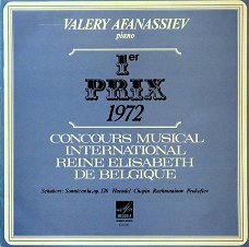 LP Schubert - Valery Afanassiev - 1er Prix Reine Elisabeth de Belgique