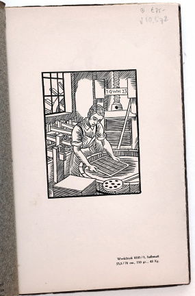 Bütten-Kupferdruck & Werkdruckpapiere 1929 Papier catalogus - Afbeelding 3