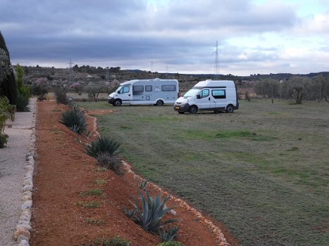 Mooie camperplaats in Ayora Spanje - 2