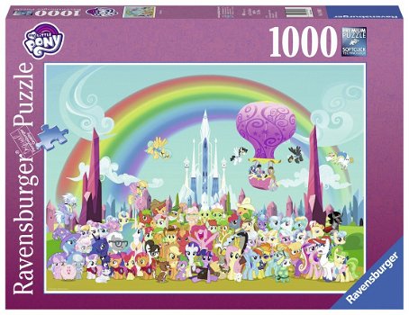 Ravensburger - My Little Pony - 1000 Stukjes Nieuw - 2