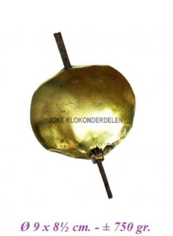 === Slingerlens = Engelse staande klok = oud === 36942