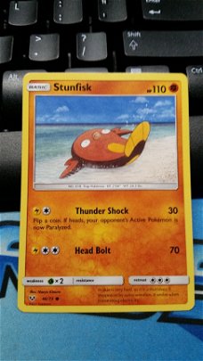 Stunfisk  46/73 Common Sun & Moon Shining Legends