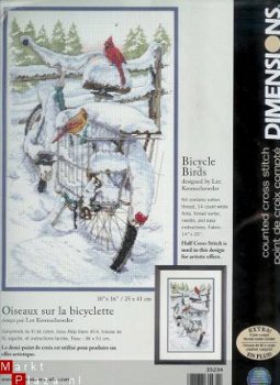 DIMENSIONS BORDUURPAKKET BICYCLE BIRDS - 1