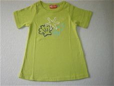 A-Lijn  T-Shirt  SCHELP  maat 116  LIME