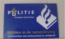 Sticker Politie Brabant-Zuid-oost