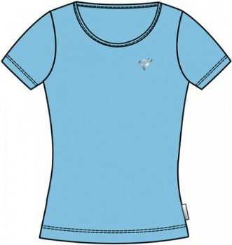 Dames T-shirt met geborduurd logo maat XL - 1