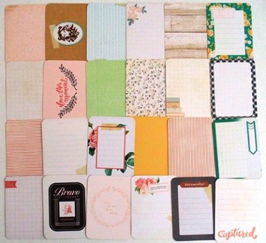 SALE NIEUW PROJECT LIFE Journal Cards Maggie Holmes Open Book Set NR 4.2. - 6