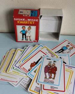 Suske en Wiske Kwartet van Jumbo uitgave 1981