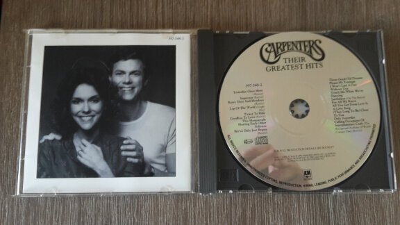 Carpenters ‎– Their Greatest Hits - 1