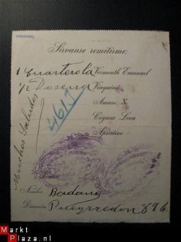 Antieke Carta Postal....1908...Dubbele kaart Buenos Aires - 2