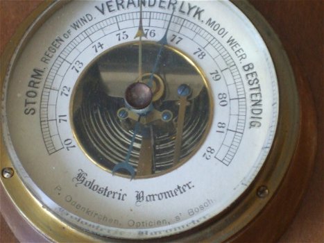 Art Deco barometer - 2